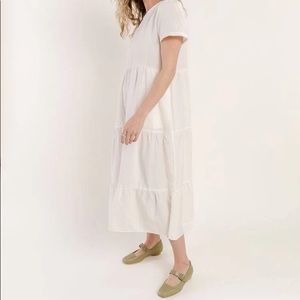 Tradlands Chalet Tiered Dress in Birch